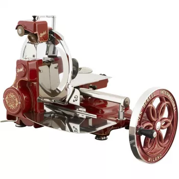 Berkel Volano B114 Rot/Gold Aufschnittmaschine