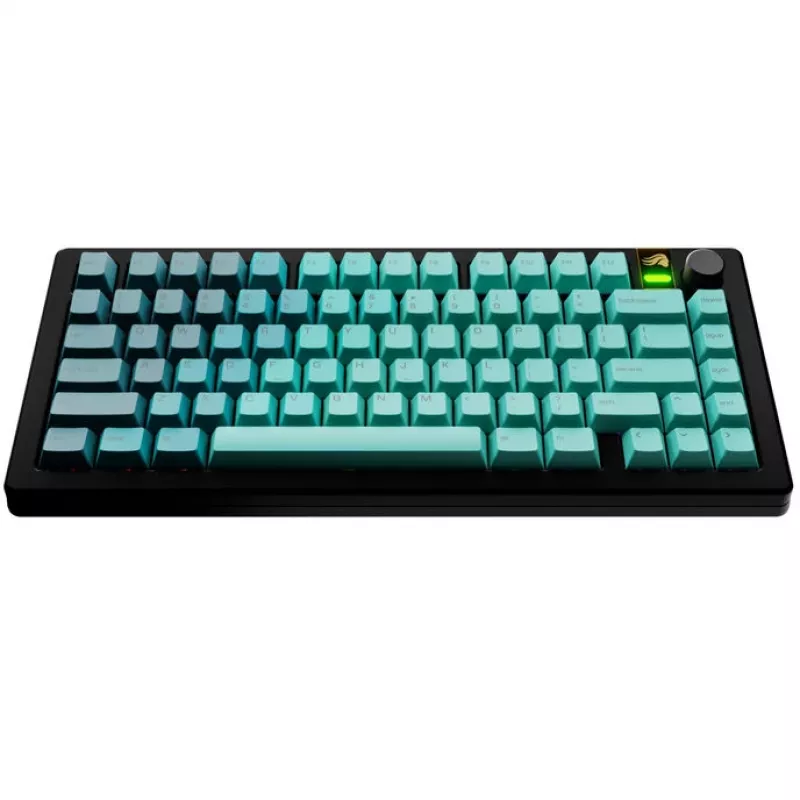 Keycaps GLORIOUS GPBT Gradient Rainforest ANSI-Layout PBT Dye‑Sub