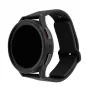 Ersatz-Silikonarmband FIXED FIXSST2-22MM-BK — 22 mm Schnellwechsel schwarz