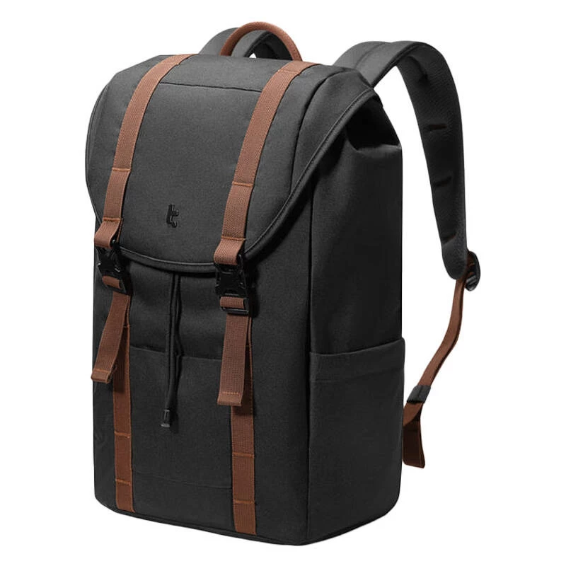 Laptop-Rucksack Tomtoc VintPack-TA1, 22 L Kapazität, passend für bis zu 15,6 Zoll (schwarz)