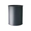 Abfalleimer Durable 330158 15 L Rund Metall Anthrazit