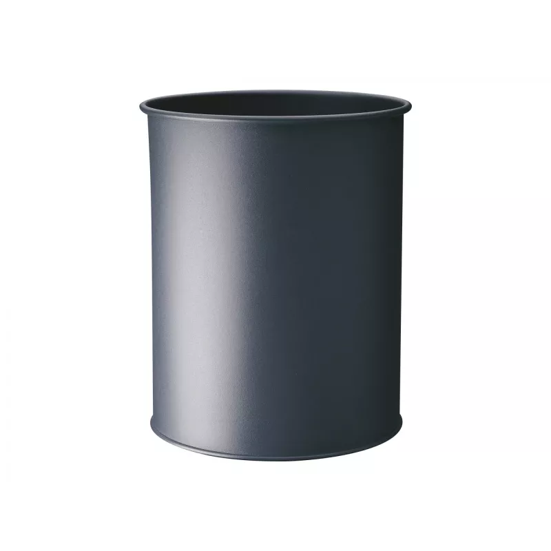 Abfalleimer Durable 330158 15 L Rund Metall Anthrazit