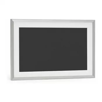 Digitaler Bilderrahmen AURA AF905 — 25,4 cm (10 Zoll) tonfarbener Rahmen mit weißem Passepartout
