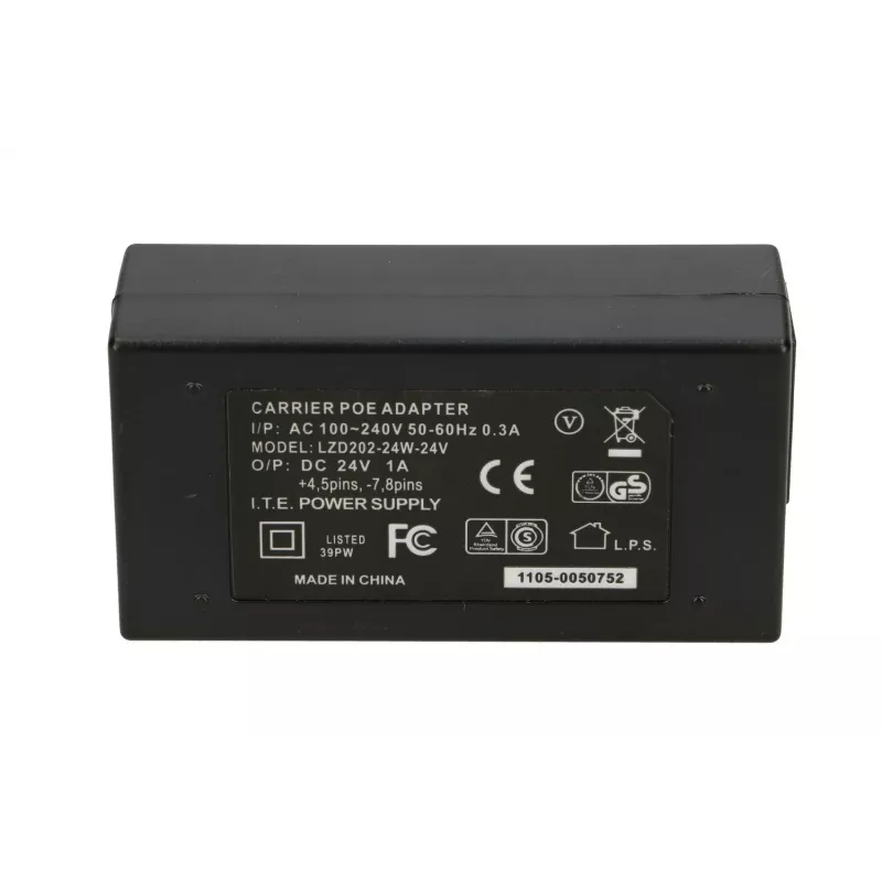 Extralink POE-Netzteil POE-24-24W, 24V, 1A, 24W, Kabel im Lieferumfang