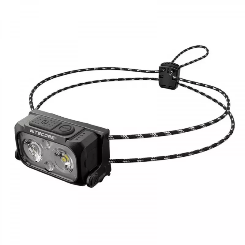 Stirnlampe Nitecore NU21 360 Lumen Midnight Shadow – kompakte wiederaufladbare Stirnlampe, 360 lm Leistung
