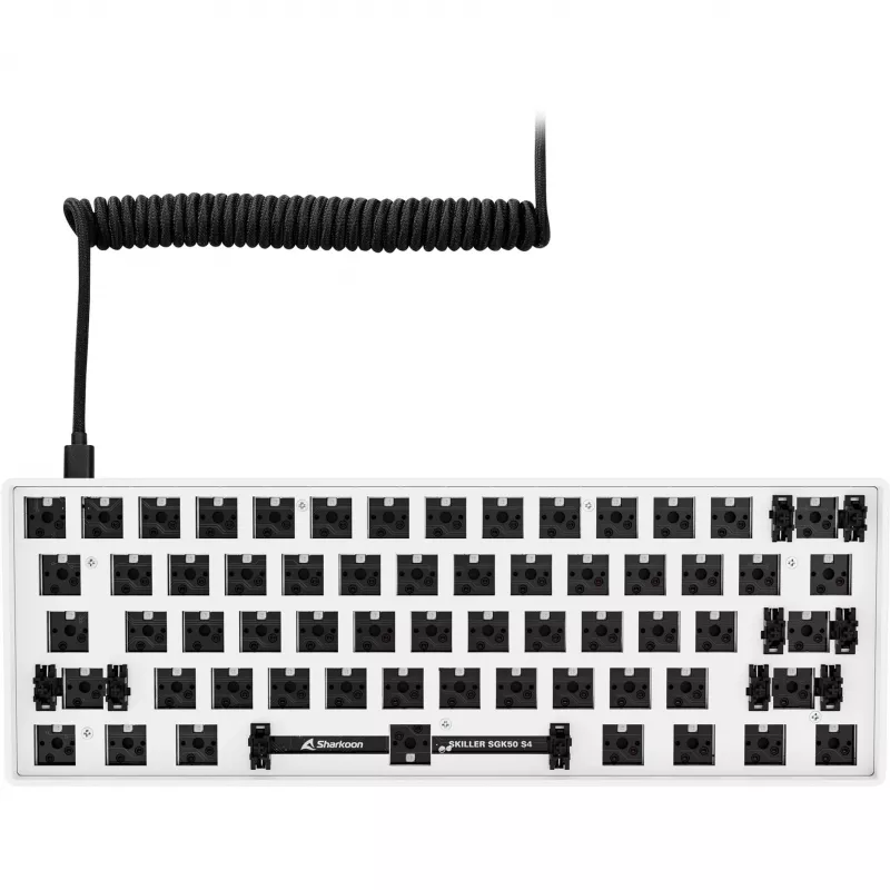 Sharkoon SKILLER SGK50 S4 Tastatur Gaming USB Weiß