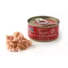 Nassfutter für Katzen FISH4DOGS Thunfischfilet mit Garnele 70 g – Nassfutter in Dose, 83 % Feuchtigkeit, 14 % Protein, gluten- und sojafrei