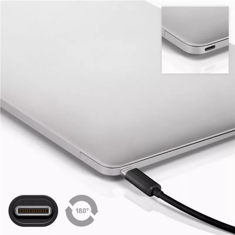 USB-Kabel Goobay 67989 0,5 m Mini-USB B auf USB-C Schwarz