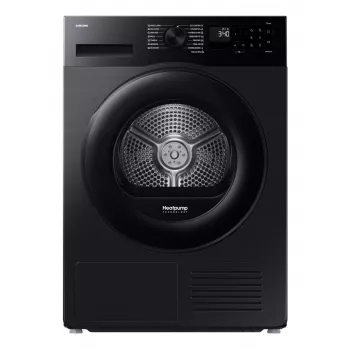 Samsung Trockner DV90DG52A0ABLE, schwarz, SpaceMax, Hygiene-Pflege, 9 kg, A+++, Wärmepumpe, Schwarz