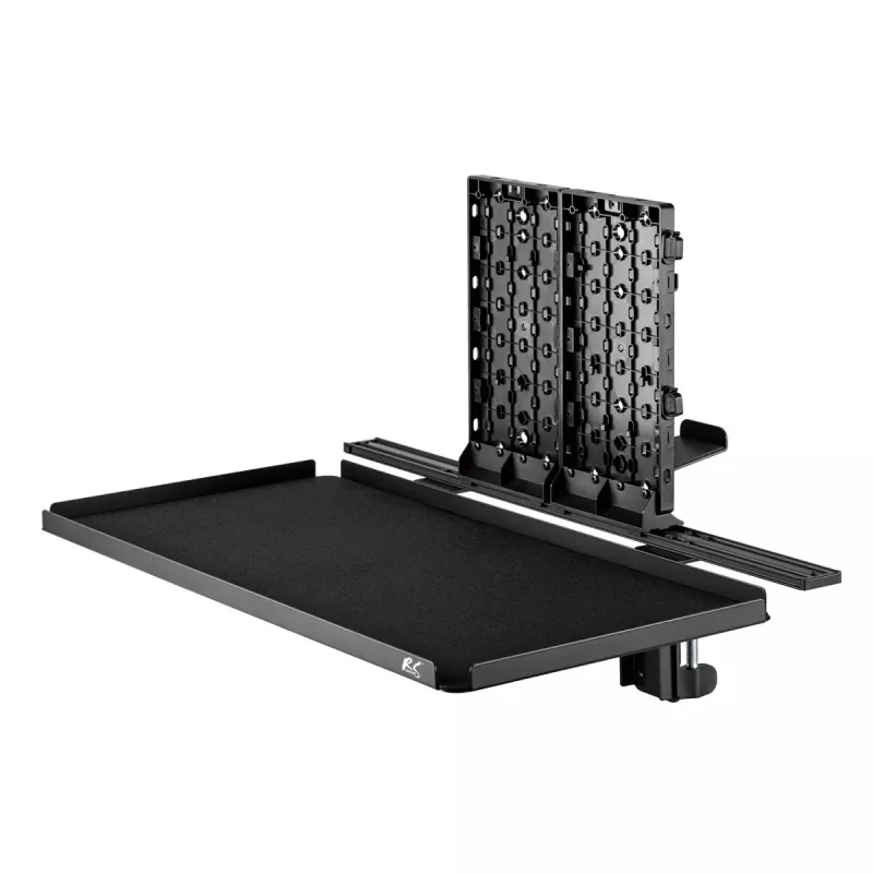 Schreibtisch-Erweiterungsregal NanoRS RS174 — kompaktes Monitor-/Kleinteileregal, Tragfähigkeit 20 kg