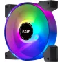 AZZA Hurricane II ARGB 120mm 4er-Pack Gehäuselüfter — 120 mm ARGB Gehäuselüfter, 4er-Pack