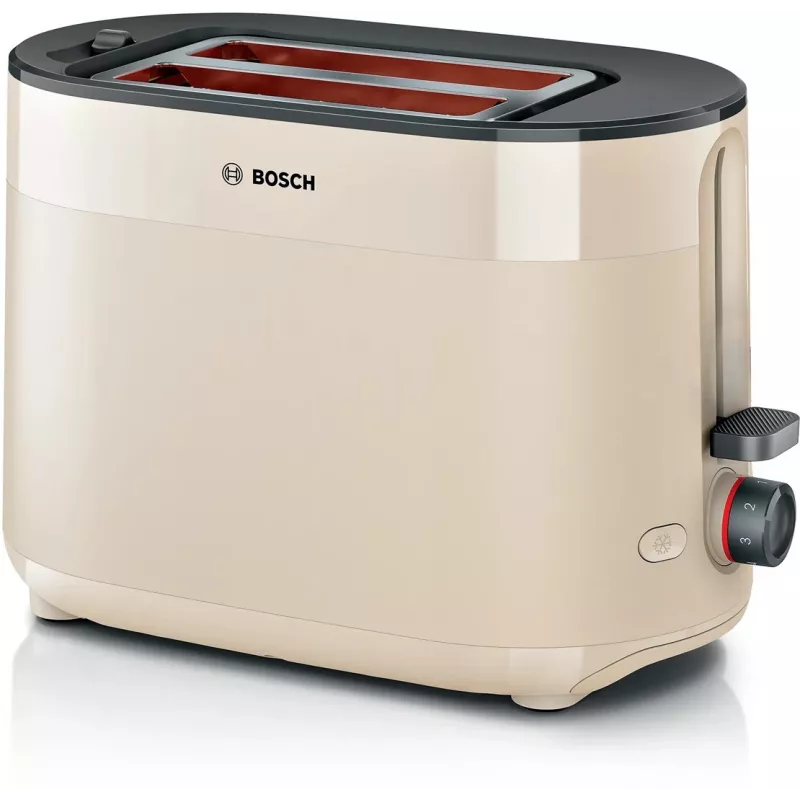 Bosch Toaster | TAT2M127 MyMoment | Leistung 950 W | Anzahl der Schlitze 2 | Gehäusematerial Kunststoff | Beige
