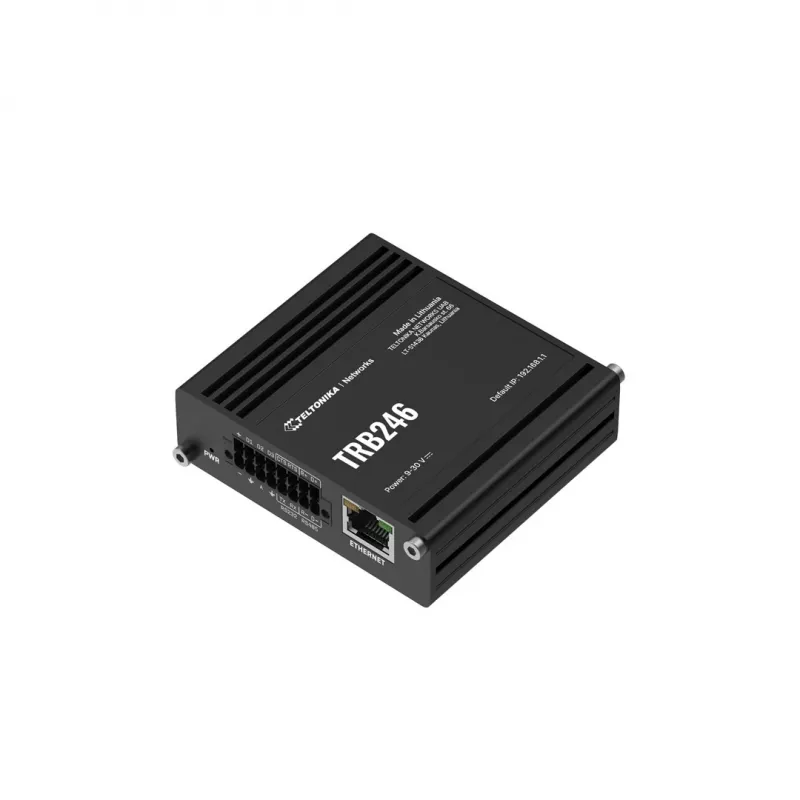 Teltonika Industrie-Router, IoT LTE Gateway TRB246 Cat 4, 1x RJ45 100Mb/s, IP30