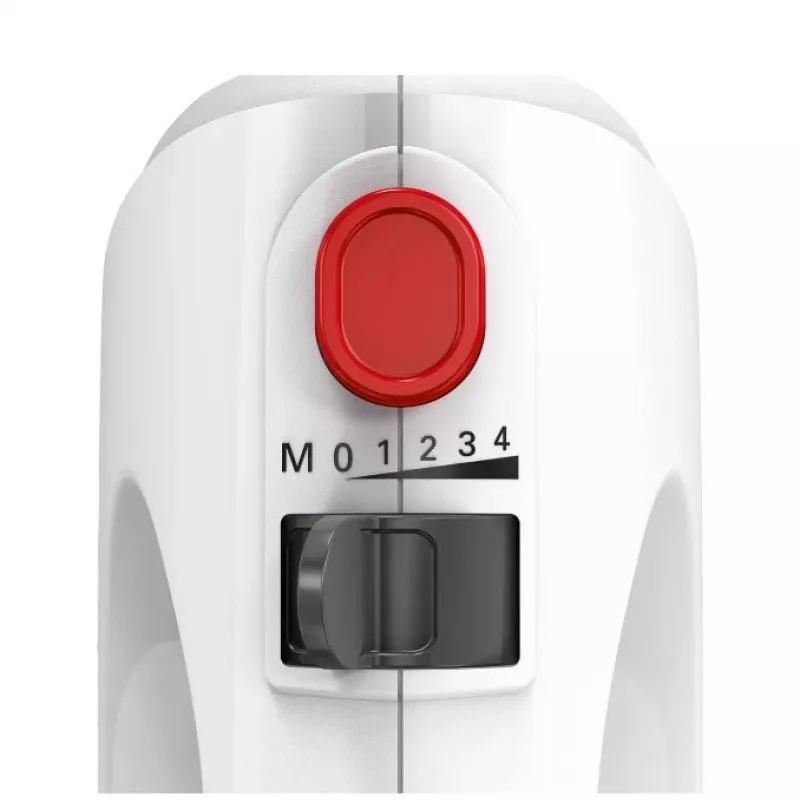 Handmixer Bosch MQWPL2000 — 375 W, 4 Geschwindigkeiten, Turbo, Puls, Edelstahl-Aufsätze, Schüssel inklusive