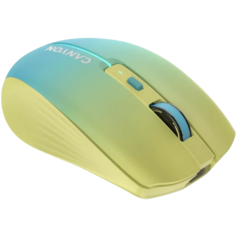 CANYON Maus MW-44 Wireless Charge Gelb Blau