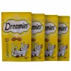 Katzenleckerli Dreamies Cheese, Chicken, Salmon Sortiment 12×60 g — fleischhaltige feste Snacks, Protein 31%, Fett 21%