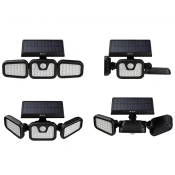Tracer 47191 Saturn LED-Solarfluter mit Bewegungsmelder