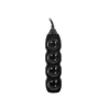 Tracer PowerCord Verlängerungskabel, 4 Steckdosen, 3 m, Schwarz