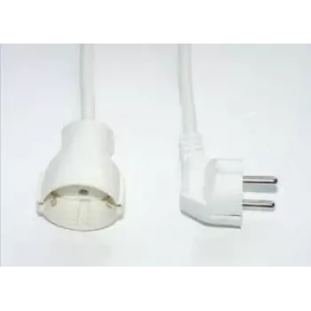 Stromverlängerungskabel e+p SV 5 5m 1 AC-Steckdose Weiß