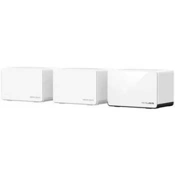 Router MERCUSYS Halo H85X Dual-Band Wi‑Fi 6 (802.11ax), 2,4/5 GHz, bis zu 2402 Mbit/s, 3 LAN-Ports, weiß (3er-Pack)