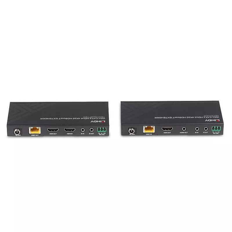 Lindy 150m Cat.6 HDMI 4K60, IR und RS-232 HDBaseT Extender