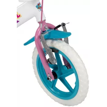 TOIMSA Kinderfahrrad 12 Zoll Paw Patrol Weiß 1281 Mädchen