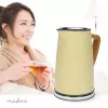 Wasserkocher Nedis KAWK510EYW 1,7 L Gelb