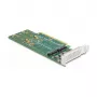 DeLOCK PCI Express 4.0 x16 Karte auf 4 x interne NVMe M.2 Key M 110 mm