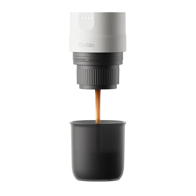 Kaffeemaschine Outin 670g Nano Weiß