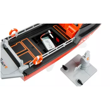 Amewi Rettungsboot 26117 — Brushless-Jetantrieb, 320 mm, Schwarz/Rot