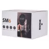 Mikrofon RØDE SM6 — Schwarz, Gewicht 0,682 kg, Maße 210×133×210 mm