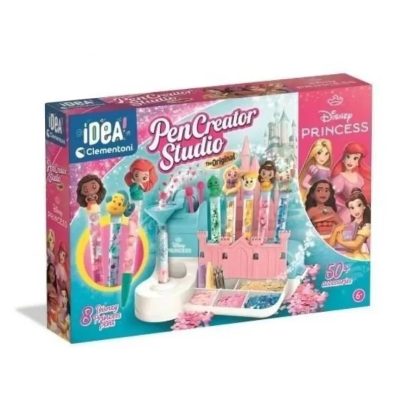 Clementoni Idea Art – Disney Princess Kugelschreiber-Fabrik