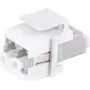 LWL-Keystone-Steckverbinder ShiverPeaks LC-LC Duplex beige — Modell 08-10204