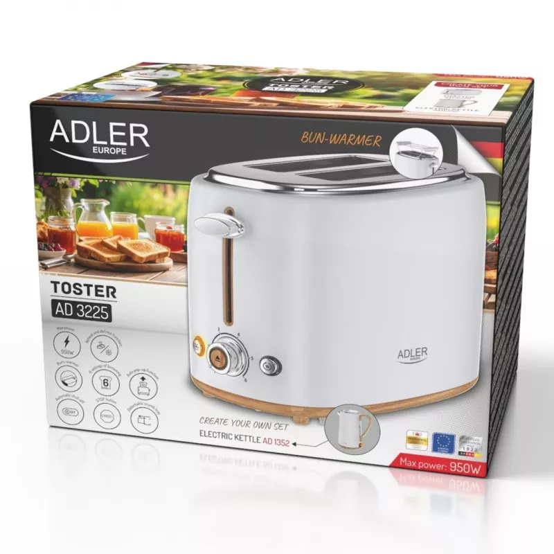 Adler AD 3225 Toaster mit Grill