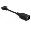 USB Kabel DeLOCK 83104 Micro-USB B auf USB A 0,11 m Schwarz