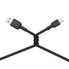 USB-A-auf-USB-C-Kabel Aukey CB-NAC1, 1 m, geflochtenes Nylon, USB PD 60 W, USB 2.0