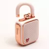 Tragbarer Mono-Lautsprecher Divoom LoveLock Pink