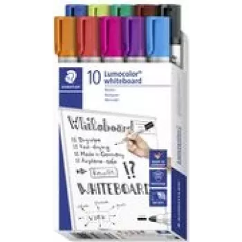 Marker Staedtler Lumocolor 351 B10 10 Stück Rundspitze