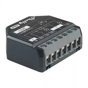 Shelly 2PM Gen4 Rollladen-/Jalousieaktor 2 Kanäle, AC 110–240V, 2,4 GHz Wi‑Fi, 1,4 W, 8000 KB Flash
