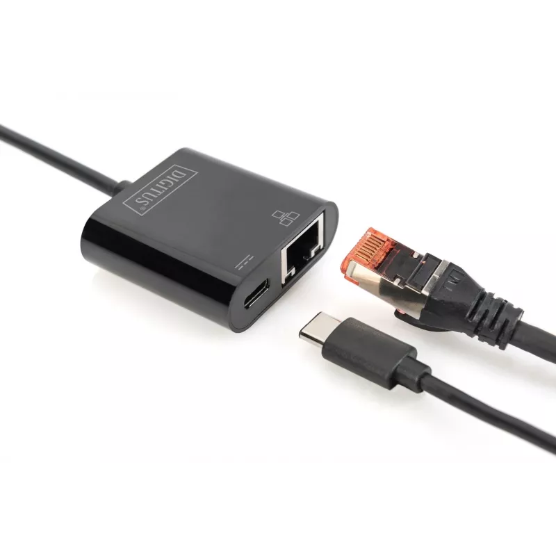USB Typ-C Gigabit Ethernet Adapter Digitus DN-3027