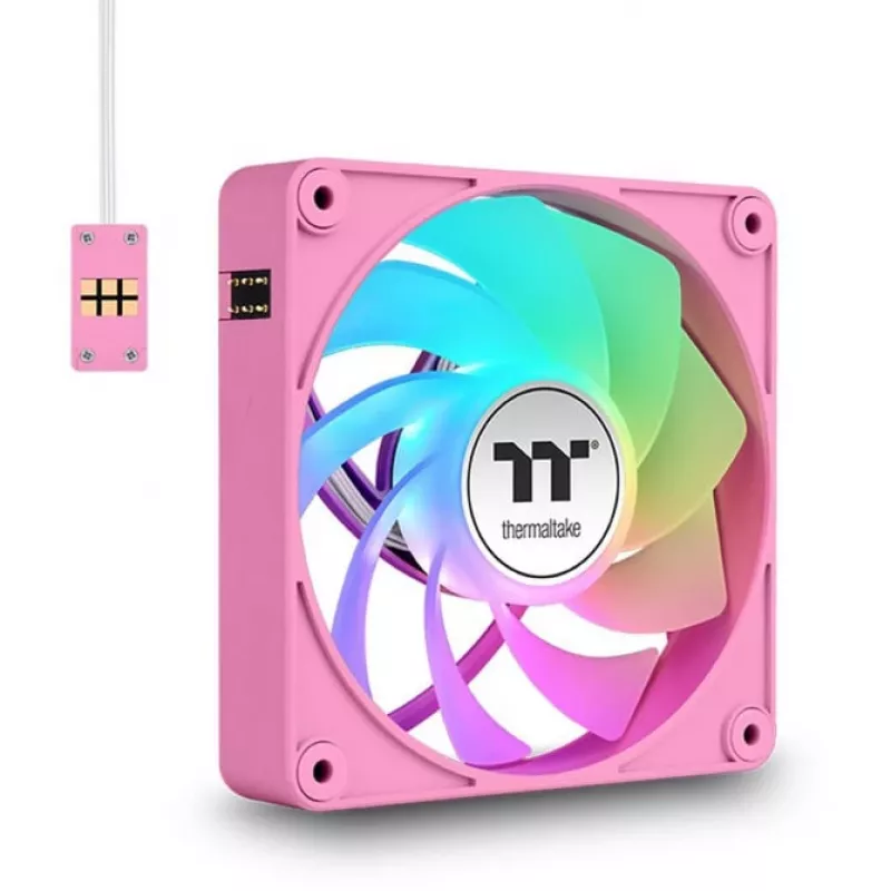 Lüfter THERMALTAKE CT140 EX Reverse ARGB Sync 140 mm, 500–1800 RPM, Pink, 3 Stück