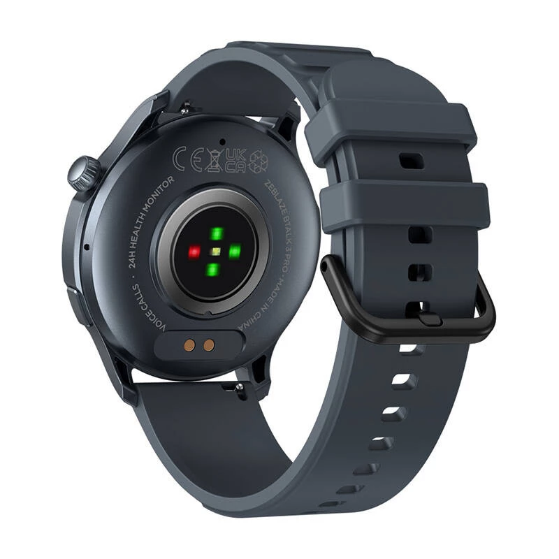 Smartwatch Zeblaze Btalk 3 Pro – 1,43 Zoll (3,63 cm) AMOLED, 466×466 px, Touchscreen, 260 mAh, Grau