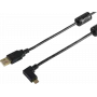 shiverpeaks BS13-10001 USB-Kabel 1 m 2.0 USB A auf Micro-USB B Schwarz (BS13-10001)