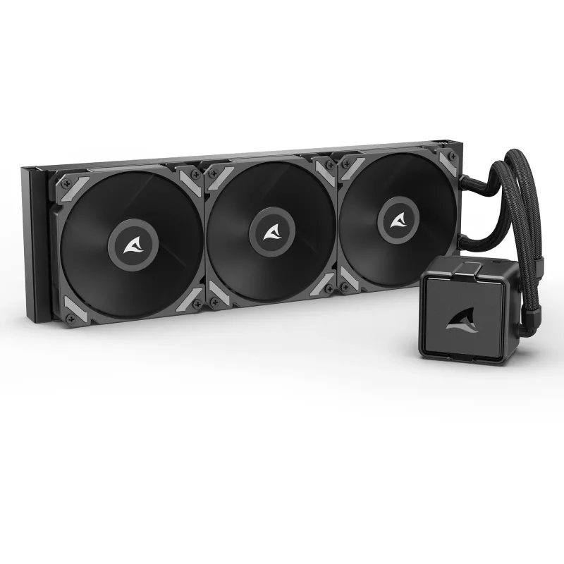 All-in-One CPU Flüssigkeitskühler Sharkoon S40, 360 mm Radiator, Schwarz