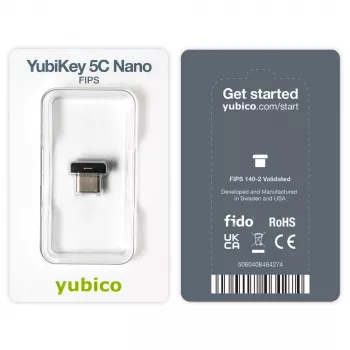 YubiKey Yubico 5C Nano FIPS Sicherheitsschlüssel 2048-Bit-RSA