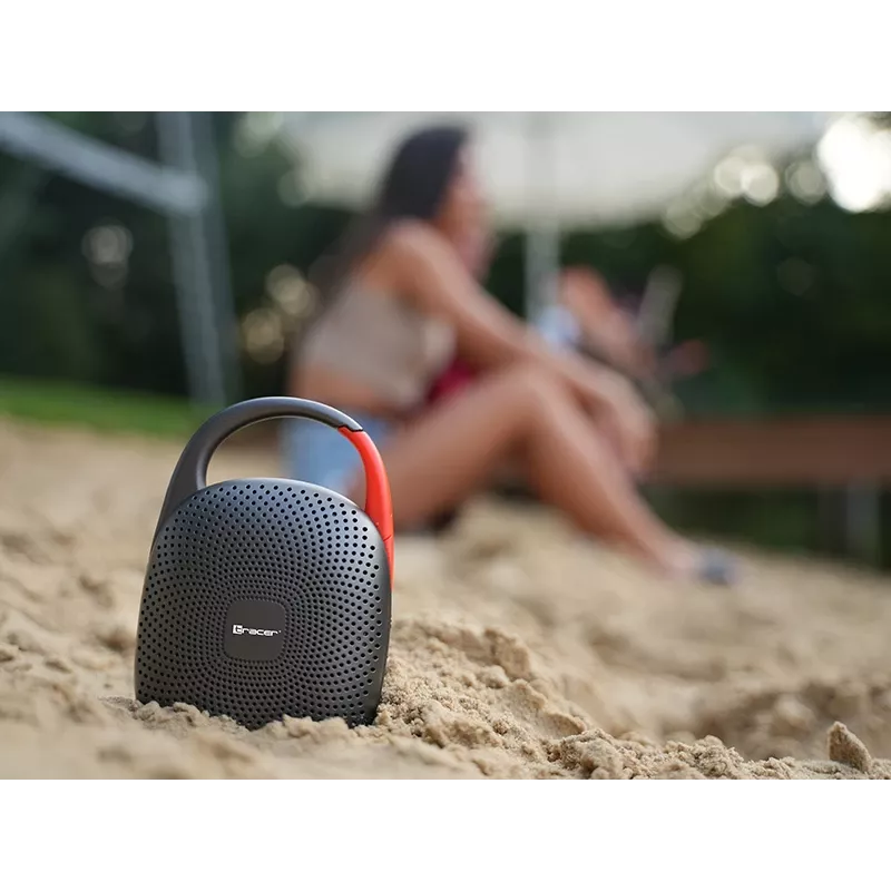 Tragbarer Bluetooth-TWS-Lautsprecher No name Splash PRO — Eisengrau
