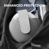 Kopfhörer-Case Anker Soundcore Space One Pro mit magnetischen Metallknöpfen, grau