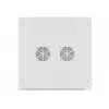 Lanberg wandmontierter Installationsschrank 19'' 27U 600x600 mm grau (Glastür)