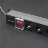 Qoltec Aluminium-PDU für RACK | 16A | 16 x Schuko | Vertikal | 1,8 m