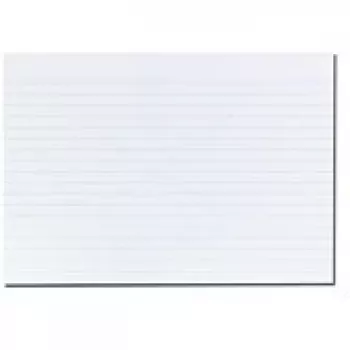 Karteikarten Herlitz 1150507 Weiß 100 Stück